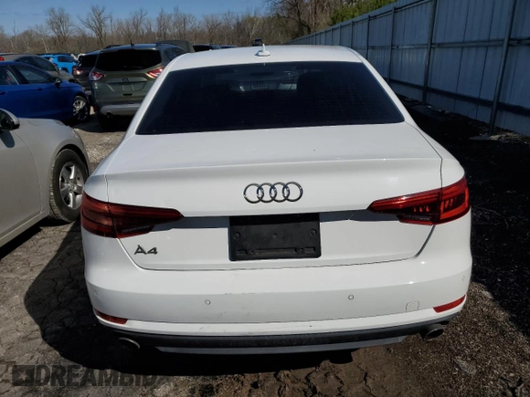 2017 Audi A4 Premium with VIN WAUGNAF48HN009122, listed as a Copart auction lot 48274014 with 93,887 mi miles and Salvage Title. Bid and sale history available at carsss.com. Image 6.