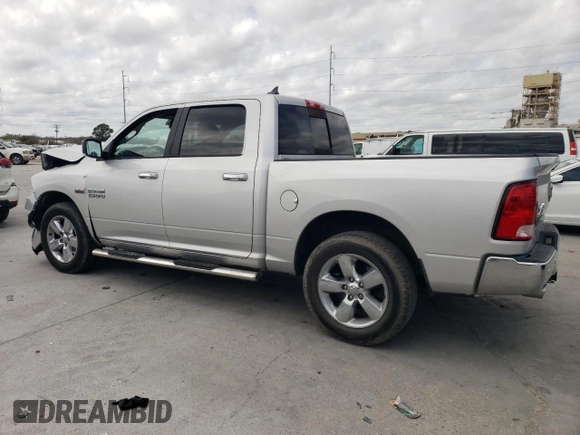 2016 Ram 1500 Big Horn with VIN 1C6RR6LT4GS159826, listed as a Copart auction lot 46650095 with 97,324 mi miles and Salvage Title. Bid and sale history available at carsss.com. Image 2.