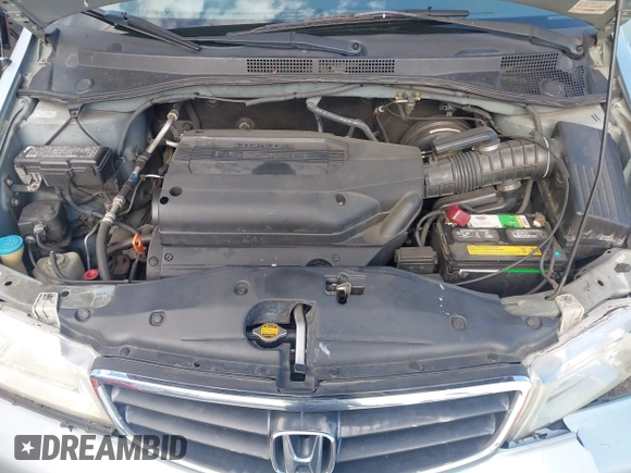 2003 Honda Odyssey EX-L with VIN 5FNRL18923B071598, listed as a IAAI auction lot 41947046 with 224,394 mi miles and . Bid and sale history available at DreamBid. Image 10.