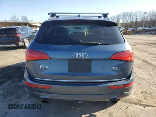 2016 Audi Q5 Premium Plus with VIN WA1L2AFP0GA049568, listed as a Copart auction lot 52591955 with 141,736 mi miles and Clean Title. Bid and sale history available at carsss.com. Image 6.