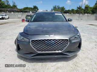 2019 Genesis G70 Sport with VIN KMTG24LA6KU034865, listed as a Copart auction lot 55304455 with 57,087 mi miles and Non repairable. Bid and sale history available at DreamBid. Image 5.