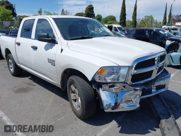 2022 Ram 1500 SLT z VIN 1C6RR6LG0NS185906, wystawiony jako IAAI lot #42012123 z przebiegiem 63 944 mil mil oraz . Historia ofert i sprzedaży dostępna na DreamBid. Obrazek 1.