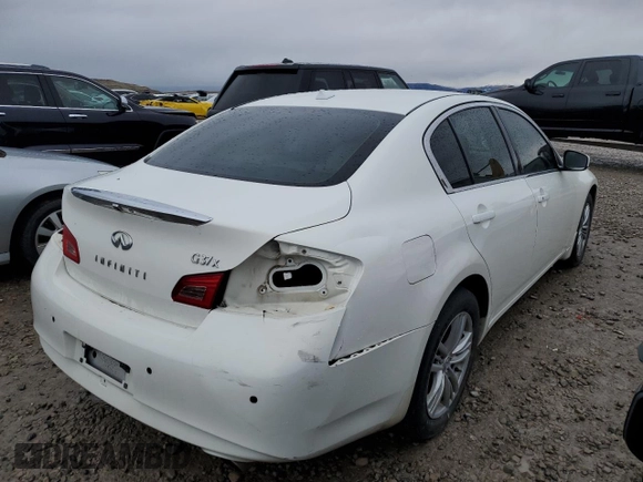 2011 Infiniti G37 x with VIN JN1CV6AR1BM407175, listed as a Copart auction lot 46539325 with 145,486 mi miles and Salvage Title. Bid and sale history available at carsss.com. Image 3.