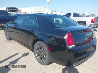 2015 Chrysler 300 with VIN 2C3CCAGG1FH815698, listed as a IAAI auction lot 41853449 with 172,507 mi miles. Bid and sale history available at carsss.com. Image 3.
