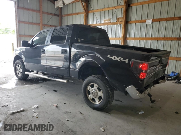 2012 Ford F-150 XL with VIN 1FTFW1EF3CKD18053, listed as a Copart auction lot 57439645 with 166,463 mi miles and Salvage title. Bid and sale history available at DreamBid. Image 2.