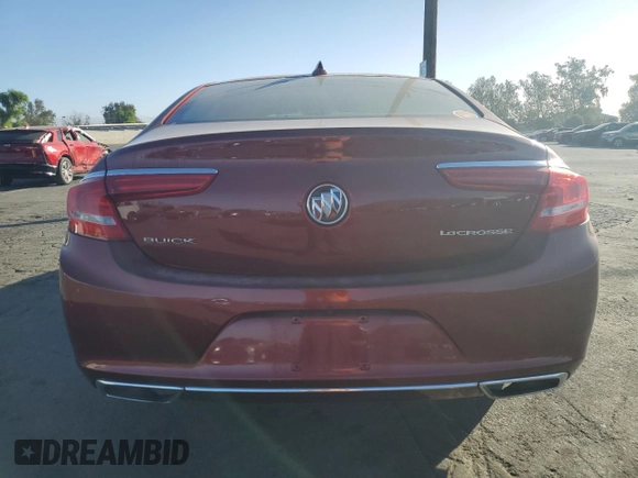 2017 Buick LaCrosse Preferred with VIN 1G4ZN5SS7HU152863, listed as a Copart auction lot 76364824 with 46,728 mi miles and Salvage Title. Bid and sale history available at carsss.com. Image 6.