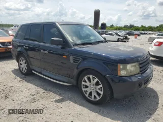 2008 Land Rover Range Rover Sport HSE with VIN SALSF254X8A135130, listed as a Copart auction lot 54496565 with 182,825 mi miles and Salvage Title. Bid and sale history available at DreamBid. Image 4.