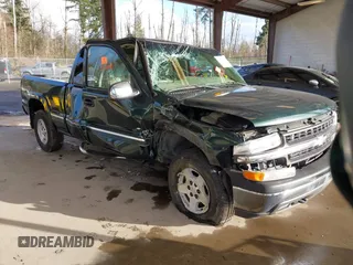 2001 Chevrolet Silverado 1500 LS with VIN 1GCEK19T61E210142, listed as a IAAI auction lot 41725609 with 240,788 mi miles and . Bid and sale history available at DreamBid. Image 1.