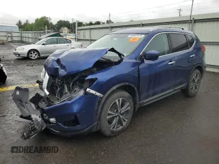 2017 Nissan Rogue SL with VIN 5N1AT2MV7HC839209, listed as a Copart auction lot 58487915 with Not provided miles and Salvage title. Bid and sale history available at DreamBid. Image 1.
