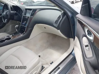 2016 Infiniti Q50 3.0t Premium with VIN JN1EV7AR3GM345977, listed as a IAAI auction lot 42093709 with 85,405 mi miles. Bid and sale history available at carsss.com. Image 5.