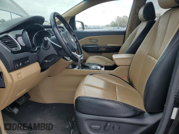 2016 Kia Sedona SX with VIN KNDMC5C15G6141728, listed as a Copart auction lot 88415325 with 312,895 mi miles and Clean Title. Bid and sale history available at carsss.com. Image 7.