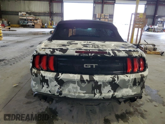 2019 Ford Mustang GT Premium with VIN 1FATP8FF7K5149357, listed as a Copart auction lot 45754055 with Not provided miles and Clean title. Bid and sale history available at DreamBid. Image 6.