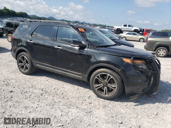2014 Ford Explorer Sport with VIN 1FM5K8GT4EGB77000, listed as a Copart auction lot 64167555 with 72,139 mi miles and Salvage title. Bid and sale history available at DreamBid. Image 4.