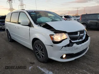 2017 Dodge Grand Caravan SXT with VIN 2C4RDGCG1HR750697, listed as a Copart auction lot 83490934 with 169,817 mi miles and Salvage Title. Bid and sale history available at DreamBid. Image 4.