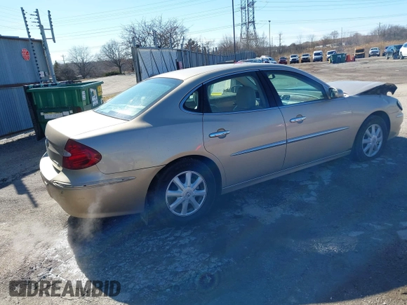 2005 Buick LaCrosse CXL with VIN 2G4WD532051253092, listed as a IAAI auction lot 41723769 with 183,277 mi miles. Bid and sale history available at carsss.com. Image 4.