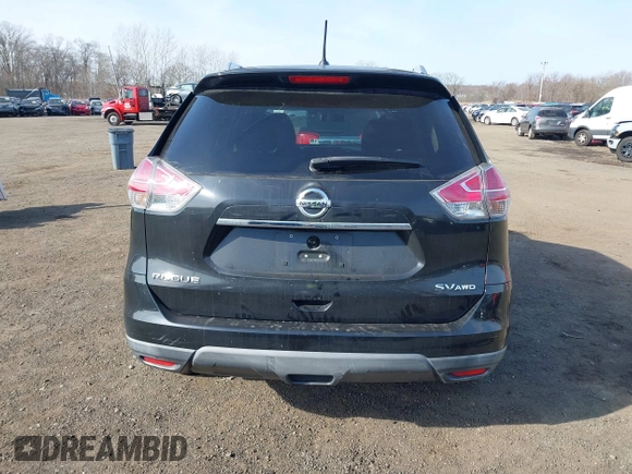 2016 Nissan Rogue SV with VIN KNMAT2MV4GP727768, listed as a IAAI auction lot 41794234 with 76,139 mi miles. Bid and sale history available at carsss.com. Image 16.