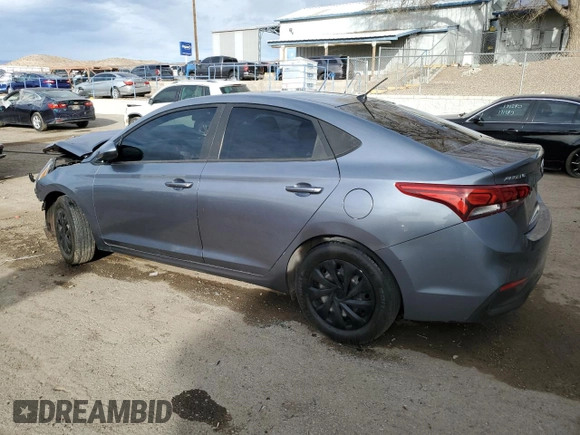 2020 Hyundai Accent SE with VIN 3KPC24A69LE112843, listed as a Copart auction lot 48774115 with 100,255 mi miles and Salvage Title. Bid and sale history available at carsss.com. Image 2.