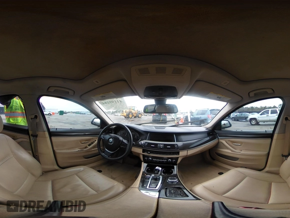 2015 BMW 5 Series 528i with VIN WBA5A5C5XFD516999, listed as a IAAI auction lot 41195184 with 131,187 mi miles. Bid and sale history available at carsss.com. Image 17.