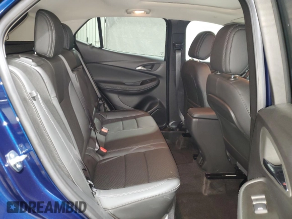 2023 Buick Encore GX Essence with VIN KL4MMGSL6PB096196, listed as a Copart auction lot 43538065 with 14,523 mi miles and Salvage title. Bid and sale history available at DreamBid. Image 11.