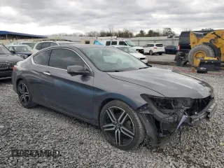 2016 Honda Accord Touring with VIN 1HGCT2B02GA000875, listed as a Copart auction lot 47552255 with 104,875 mi miles and Salvage Title. Bid and sale history available at DreamBid. Image 4.