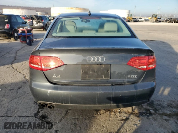 2011 Audi A4 Prestige with VIN WAUMFAFL9BN049126, listed as a Copart auction lot 85767854 with 117,376 mi miles and Clean Title. Bid and sale history available at carsss.com. Image 6.