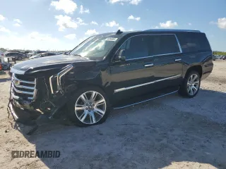 2020 Cadillac Escalade ESV Luxury z VIN 1GYS3HKJ7LR223781, wystawiony jako Copart lot #56966085 z przebiegiem 68 802 mil mil oraz Szkoda całkowita • Salvage title. Historia ofert i sprzedaży dostępna na DreamBid. Obrazek 1.