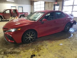 2023 Toyota Camry SE with VIN 4T1G11AK3PU078529, listed as a Copart auction lot 45859675 with 75,230 mi miles and Salvage Title. Bid and sale history available at DreamBid. Image 1.