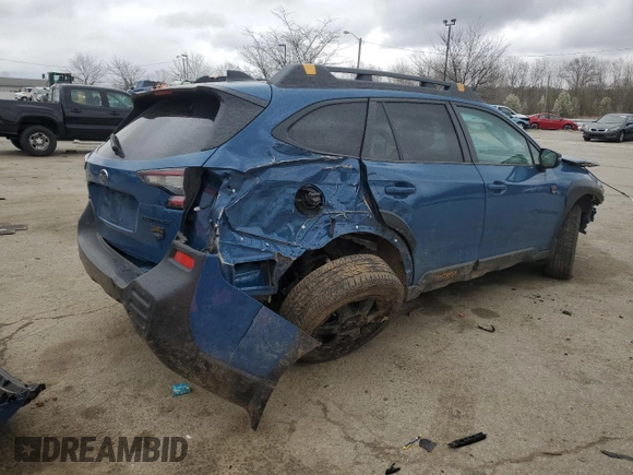 2022 Subaru Outback Wilderness with VIN 4S4BTGUDXN3199145, listed as a Copart auction lot 49834305 with 20,261 mi miles and Salvage title. Bid and sale history available at DreamBid. Image 3.