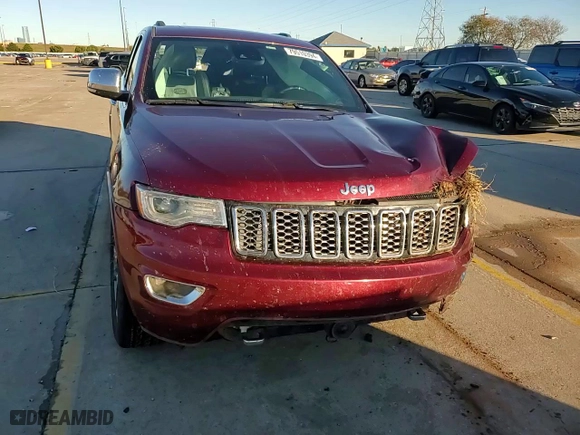 2017 Jeep Grand Cherokee Overland with VIN 1C4RJECG2HC868313, listed as a Copart auction lot 79510394 with 111,624 mi miles and Salvage Title. Bid and sale history available at carsss.com. Image 12.