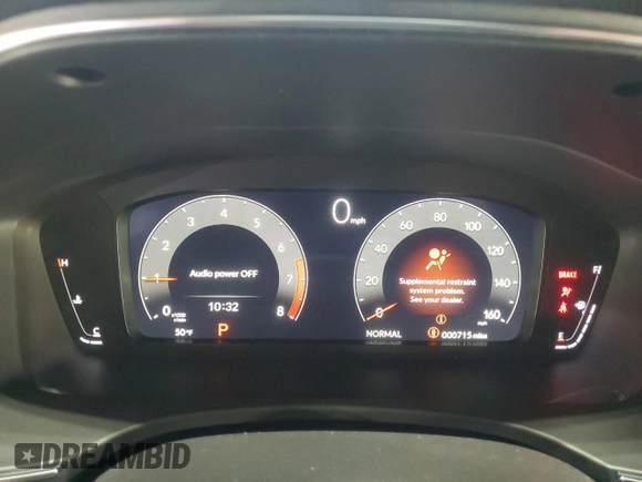 2025 Acura Integra w/A-Spec Package z VIN 19UDE4H36SA007266, wystawiony jako Copart lot #48024725 z przebiegiem 715 mil mil oraz Szkoda całkowita • Salvage title. Historia ofert i sprzedaży dostępna na DreamBid. Obrazek 9.