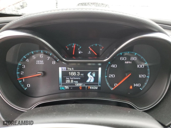 2015 Chevrolet Impala LT with VIN 2G1125S37F9205664, listed as a Copart auction lot 84907194 with 130,561 mi miles and Non Repairable. Bid and sale history available at carsss.com. Image 9.