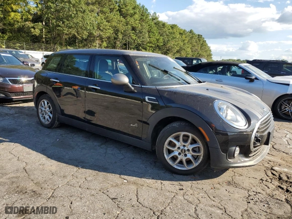2017 MINI Clubman Cooper with VIN WMWLU1C58H2F28156, listed as a Copart auction lot 73883484 with 0 mi miles and Salvage Title. Bid and sale history available at carsss.com. Image 4.