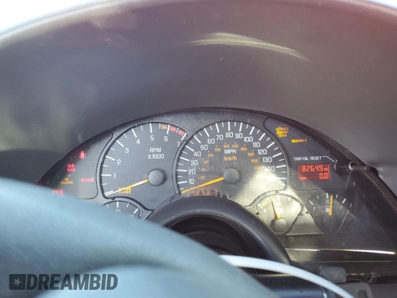 1999 Pontiac Firebird Formula with VIN 2G2FV22GXX2208367, listed as a Copart auction lot 81177204 with 82,649 mi miles and Salvage title. Bid and sale history available at DreamBid. Image 9.