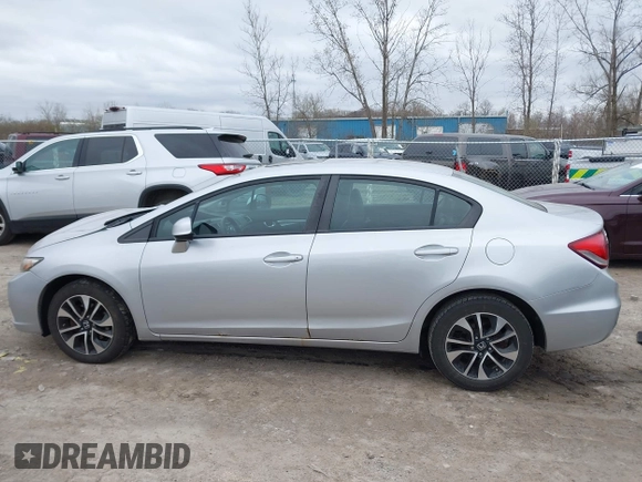 2013 Honda Civic EX-L with VIN 2HGFB2F97DH585930, listed as a IAAI auction lot 42052923 with 187,239 mi miles and . Bid and sale history available at DreamBid. Image 14.
