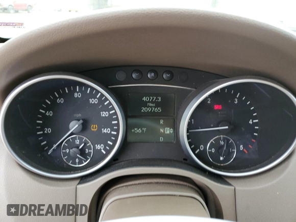 2008 Mercedes-Benz M 320 CDI with VIN 4JGBB22E18A421458, listed as a Copart auction lot 81828594 with 209,765 mi miles and Salvage Title. Bid and sale history available at carsss.com. Image 9.