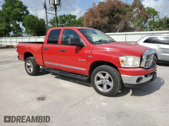 2008 Dodge 1500 SLT with VIN 1D7HU18268S601194, listed as a Copart auction lot 54529015 with 257,160 mi miles and Salvage Title. Bid and sale history available at DreamBid. Image 4.