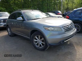 2007 Infiniti FX with VIN JNRAS08W67X202320, listed as a IAAI auction lot 42219261 with 203,706 mi miles and . Bid and sale history available at carsss.com. Image 1.