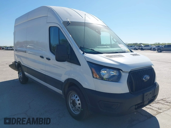 2023 Ford Transit Cargo with VIN 1FTBR2X82PKA33456, listed as a IAAI auction lot 41856428 with 54,088 mi miles and . Bid and sale history available at DreamBid. Image 1.