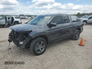 2022 Honda Ridgeline RTL z VIN 5FPYK3F51NB013101, wystawiony jako Copart lot #56360865 z przebiegiem 14 945 mil mil oraz Szkody całkowita. Historia ofert i sprzedaży dostępna na DreamBid. Obrazek 1.
