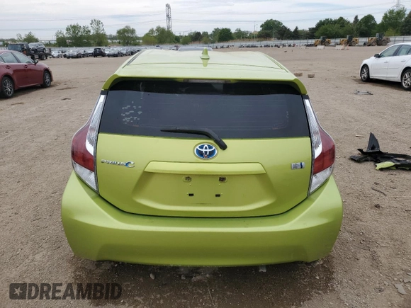 2015 Toyota Prius One z VIN JTDKDTB32F1103011, wystawiony jako Copart lot #57503755 z przebiegiem Nie podano mil oraz Szkoda całkowita • Salvage title. Historia ofert i sprzedaży dostępna na DreamBid. Obrazek 6.