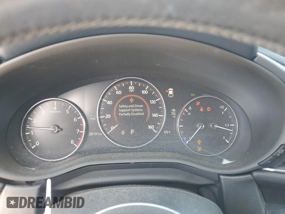 2020 Mazda CX-30 Select with VIN 3MVDMBCL7LM121406, listed as a Copart auction lot 49646315 with 28,101 mi miles and Salvage Title. Bid and sale history available at DreamBid. Image 9.