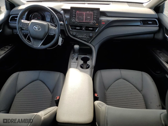 2023 Toyota Camry SE with VIN 4T1G11AK0PU133017, listed as a Copart auction lot 49676795 with 30,653 mi miles and Salvage Title. Bid and sale history available at carsss.com. Image 8.
