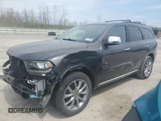 2020 Dodge Durango Citadel with VIN 1C4SDJET3LC321216, listed as a Copart auction lot 53812535 with 85,466 mi miles and Salvage Title. Bid and sale history available at carsss.com. Image 1.