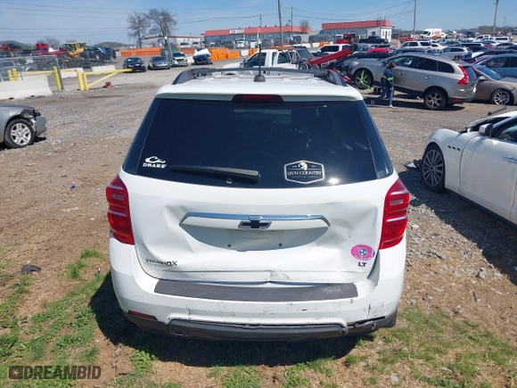 2017 Chevrolet Equinox LT with VIN 2GNALCEK0H6256124, listed as a IAAI auction lot 41849651 with 127,179 mi miles. Bid and sale history available at carsss.com. Image 16.