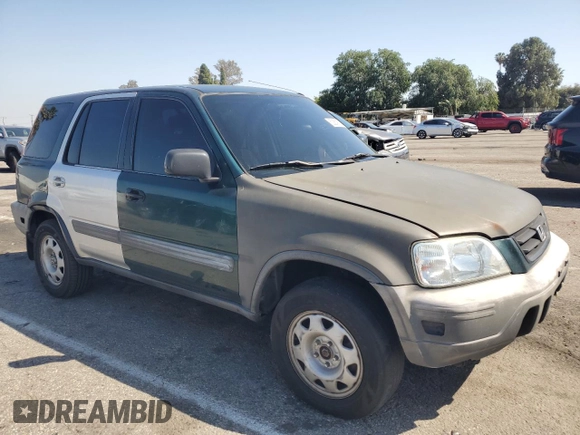 2001 Honda CR-V LX with VIN JHLRD18421S019392, listed as a Copart auction lot 52568715 with 178,027 mi miles and Clean Title. Bid and sale history available at carsss.com. Image 4.