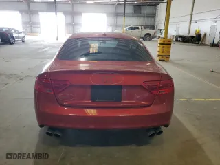 2013 Audi S5 Premium Plus with VIN WAUGGAFR2DA017479, listed as a Copart auction lot 54234015 with 137,237 mi miles and Salvage Title. Bid and sale history available at carsss.com. Image 6.