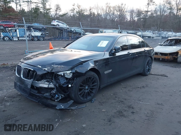 2015 BMW 7 Series 740Li xDrive with VIN WBAYF4C51FGS99074, listed as a IAAI auction lot 41222498 with 132,789 mi miles. Bid and sale history available at carsss.com. Image 17.