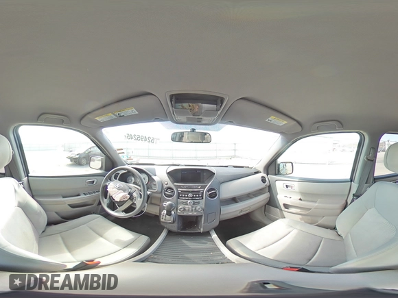 2014 Honda Pilot LX with VIN 5FNYF4H29EB015491, listed as a Copart auction lot 52495245 with 88,838 mi miles and Clean Title. Bid and sale history available at DreamBid. Image 13.