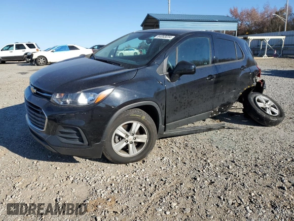 2021 Chevrolet Trax LS with VIN KL7CJNSB5MB342511, listed as a Copart auction lot 84068034 with 56,137 mi miles and Salvage Title. Bid and sale history available at carsss.com. Image 1.