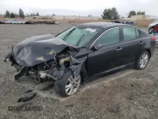 2011 Kia Optima EX with VIN KNAGN4A72B5173539, listed as a Copart auction lot 45141375 with 96,487 mi miles and Salvage Title. Bid and sale history available at carsss.com. Image 1.